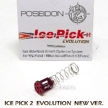 POSEIDON 아이스픽  ICE PICK 2 에볼루션 신형/RED/낮은기온용
