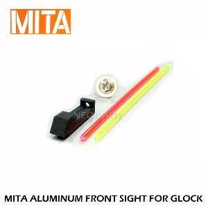 MITA FIBER OPTIC FRONT SIGHT/TM,VFC,WE글록용