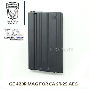 GE SR25 420연사매거진/클래식아미, A&amp;K SR-25호환