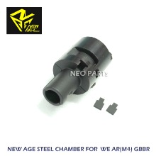 NEWAGE STEEL CHAMBER/WE AR(M4) GBB용 스틸챔버셋
